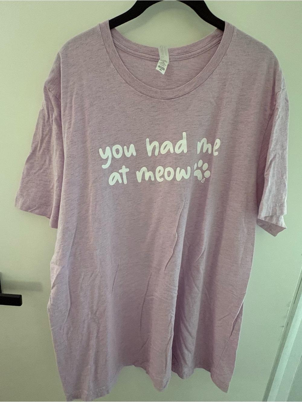 “You Had Me at Meow” T-Shirt – Women’s 2XL